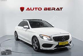 2015 MODEL MERCEDES C180 CAM TAVAN 7G-TRONİC AMG FIRSAT ARACI
